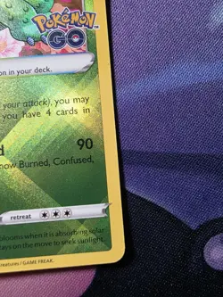 Radiant Venusaur 004/078 Pokemon GO Holo - Image 5