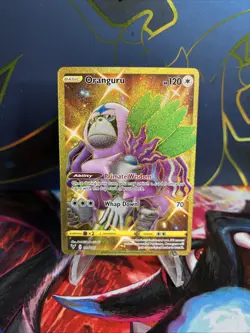 Pokemon TCG Vivid Voltage Oranguru Secret Rare Full Art Gold #199/185 - Image 1