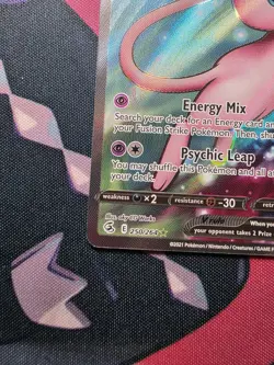 Pokemon Mew V (Full Art) 250/264 Fusion Strike NM - Image 4