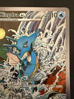 Kingdra ex SVP 131 Scarlet & Violet Promo Shrouded Fable Pokemon TCG Card - Image 4