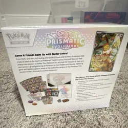 Pokemon TCG Scarlet & Violet Prismatic Evolutions Elite Trainer Box Eevee 2025 - Image 2