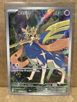 Pokemon TCG – Zacian 100/094 – Rare Holo – Mint/Near Mint – Ungraded - Image 1