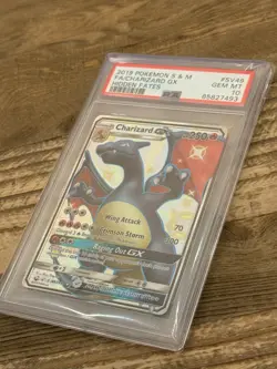2019 Pokemon Charizard GX SV49 Hidden Fates Sun & Moon Holo Gem Mint 10 A+++ - Image 3