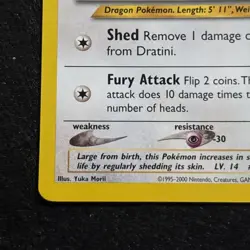 Dratini 63/105 Pokemon Neo Destiny Card - Image 4