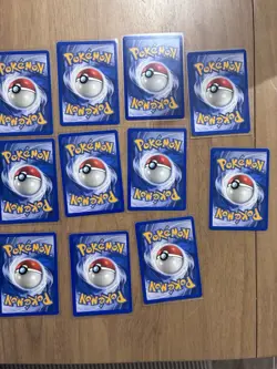 Pokemon TCG E-Reader Expedition Base Set Lot 11 Cards Pikachu Abra + Trainers - Image 4