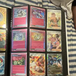 Pokemon TCG Card Lot EX GX V Ancient Future Pikachu Charizard Holo Foil Binder - Image 3
