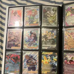 Pokemon TCG Card Lot EX GX V Ancient Future Pikachu Charizard Holo Foil Binder - Image 4