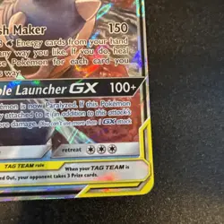 Pokemon TCG Blastoise and Piplup GX Tag Team 38/236 Cosmic Eclipse - Image 4