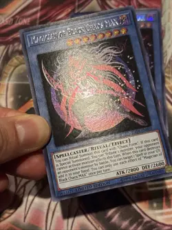 Magician of Black Chaos MAX TN19-EN002 Limited Edition Prismatic Secret Rare LP - Image 4