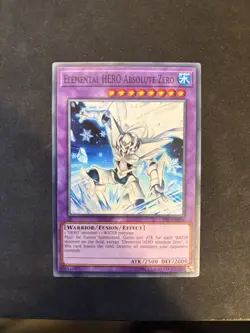 Elemental Hero Absolute Zero OP05-EN023 Common Yu-Gi-Oh! Mint Condition - Image 1