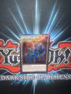 Yu-Gi-Oh Infernity Archfiend RA03-EN220 Platinum Secret Rare 1st Edition Card - Image 1
