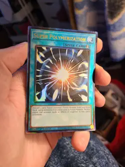 Yugioh Super Polymerization RA03-EN053 1st Prismatic Ultimate Rare - Image 1