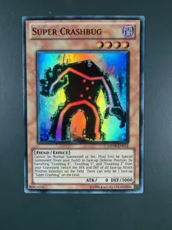 Yugioh - Super Crashbug - Super Rare - GENF - Image 1