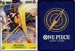 BORSALINO EB04-058 SUPER RARE ADVENTURE ON KAMI'S ISLAND ONE PIECE FOIL NM/M - Image 3