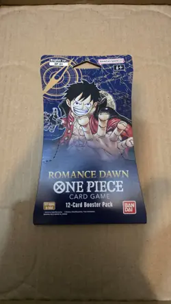 One Piece TCG OP-01 Romance Dawn Sleeved Booster Pack Pre Errata Sealed 1st wave - Image 2