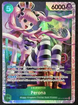 Perona OP14-033 The Azure Sea's Seven - SR NM Foil - Image 1