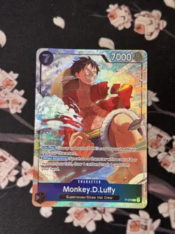 MONKEY.D.LUFFY (PREMIUM CARD COLLECTION -BEST SELECTION VOL. 3-) P-075 NM - Image 2