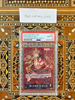 Portgas.D.Ace Championship set 2023 OP03-001 One Piece Promotion Japanese - Image 1