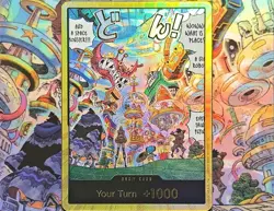 DON!! Card (Egghead) (Gold) - One Piece Card Game The Azure Sea's Seven (OP14) - Image 1