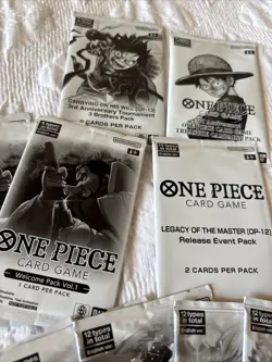One Piece Card Game 3rd Anniversary! Treasure Campaign SEALED + More Sealed Lot - Image 4