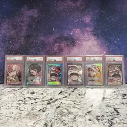 Full 6 OP09 Alt Art Leader One Piece Sequential PSA 10 Certs Luffy Shanks - Image 1