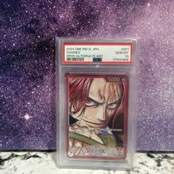 Full 6 OP09 Alt Art Leader One Piece Sequential PSA 10 Certs Luffy Shanks - Image 2
