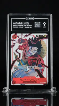 Monkey.D.Luffy Alt Art SR ST01-012 TAG 9 2025 Japanese - Image 1