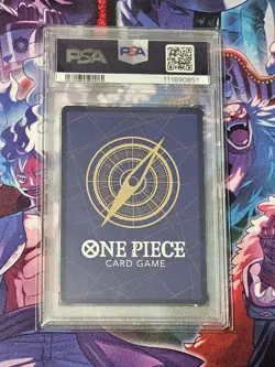 2024 One Piece OP08-Two Legends Monkey D. Luffy #109 Treasure Rare PSA 10 - Image 2