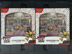 Pokemon TCG Scarlet & Violet 151 Alakazam Ex Collection Box - Sealed - Image 1