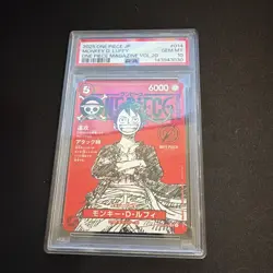 One Piece Monkey D. Luffy #014 Magazine Vol.20 2025 PSA 10 - Image 1