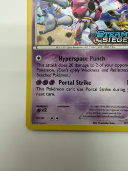 Hoopa - XY147 - Steam Siege Stamped - Holo - Black Star Promo - Pokemon TCG card - Image 5