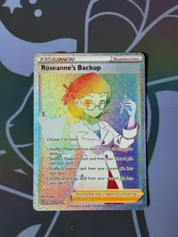 Roseanne's Backup - 180/172 - Brilliant Stars - Pokemon Card NM Rainbow Rare - Image 2