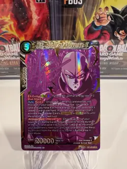 bt7-079 spr-s - Signed - Hit, Pride of Universe 6 - Dragon Ball Card Game Master - Image 1