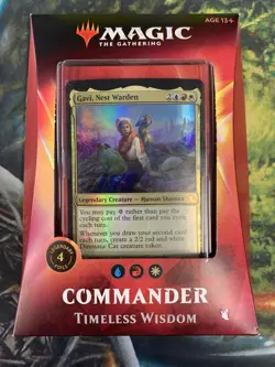 MTG Magic the Gathering Ikoria Timeless Wisdom Commander Deck NEW, SEALED - Image 1