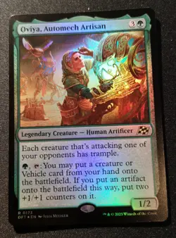 Oviya, Automech Artisan - Foil - DFT - MTG - NM - EN - 0173 - Image 1