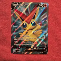 Pokemon Battle Styles: Victini V 144/163 Full Art Ultra Rare - NM - Image 1