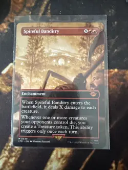 Spiteful Banditry (Borderless) Lord of the Rings: Tales of Middle-Earth Regular - Image 1