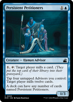 Persistent Petitioners [Ravnica Remastered] Magic MTG - Image 1