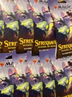 MTG Strixhaven School of Mages - 12 Card Booster Pack Sealed (x19 Pack Lot) New - Image 4