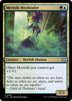 Merfolk Mistbinder [The Lost Caverns of Ixalan Commander] Magic MTG - Image 1
