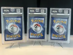 2023 Pokemon 151 Squirtle Wartortle Blastoise Illustration Rare Lot PSA 8 NM-MT - Image 2