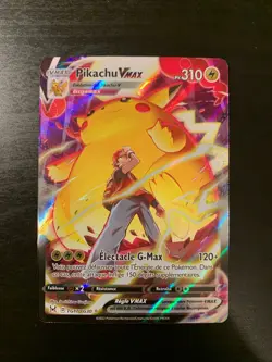Carte Pokemon : Pikachu Vmax TG17/TG30 Origines Perdues Francaise NEUF - Image 1
