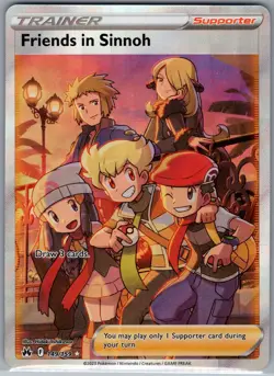 Friends in Sinnoh 149/159 - Pokemon TCG Crown Zenith - Full Art Ultra Rare (NM) - Image 1