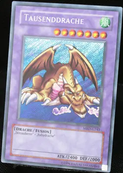 Yu-Gi-Oh! Tausenddrache MRD-G143 Secret Rare [NM-MINT] - OG Old Print 2002 - Image 3