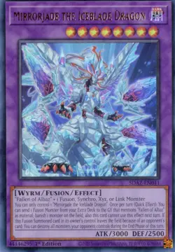 Yu-Gi-Oh! Mirrorjade the Iceblade Dragon 1st Ed. SDAZ-EN041 Ultra Rare NM/LP x1 - Image 1