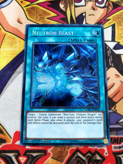 Neutron Blast lckc-en041 1st Edition (NM+) Secret Rare Yu-Gi-Oh! - Image 1