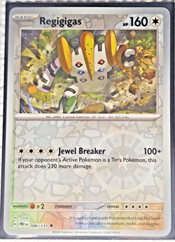 Regigigas (Reverse Holo) 086/131 *NM* Pokemon Card - Image 1