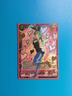 Dragons Ball Super Card Game Bulma The Bunny Girl Holo BT10-011 SR - Image 1