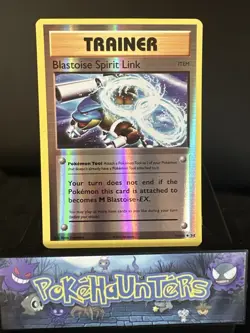 Pokemon Card Blastoise Spirit Link 73/108 Evolutions Reverse Holo NM - Image 1