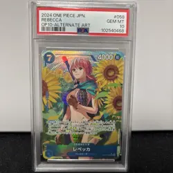 One Piece Card Rebecca SP PSA10 Royal Bloodline Japan Rare Collector - Image 1